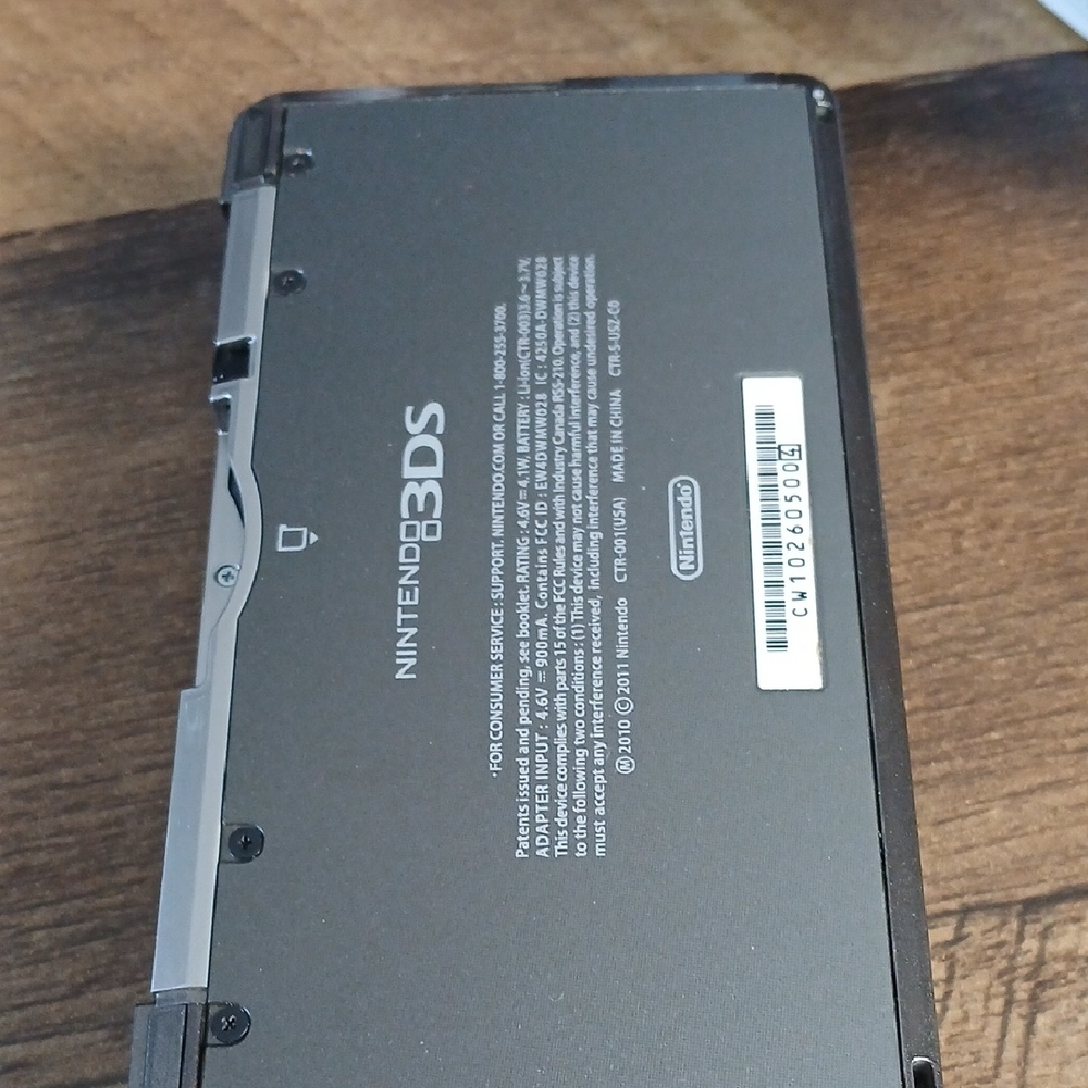 Nintendo 3DS Black Console Complete In Box - Tested & Working - Picture 10 of 15